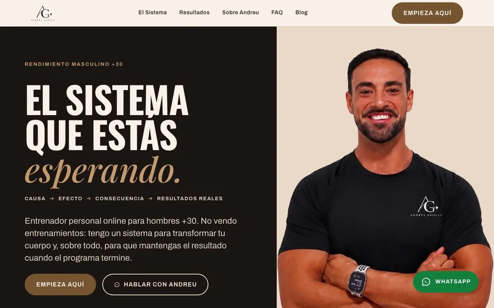 Portada de andreugarci.com