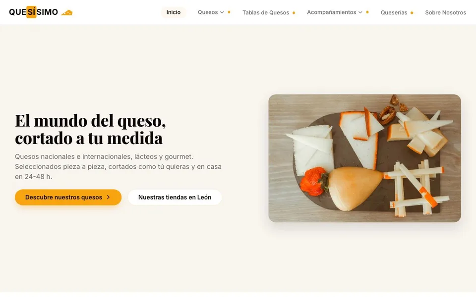 Portada de quesisimo.com